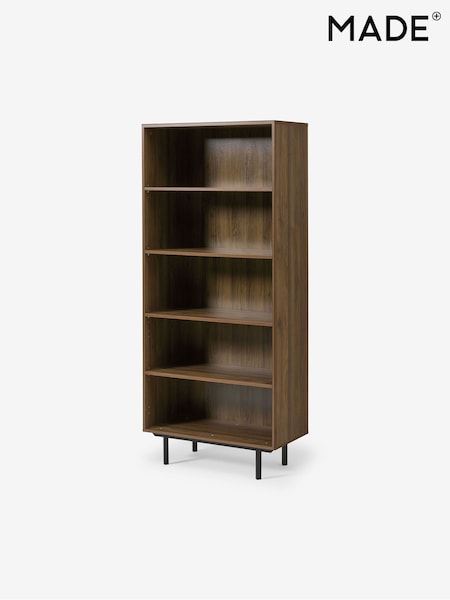 MADE.COM Walnut Effect Damien Display Shelving Unit (D87304) | £349