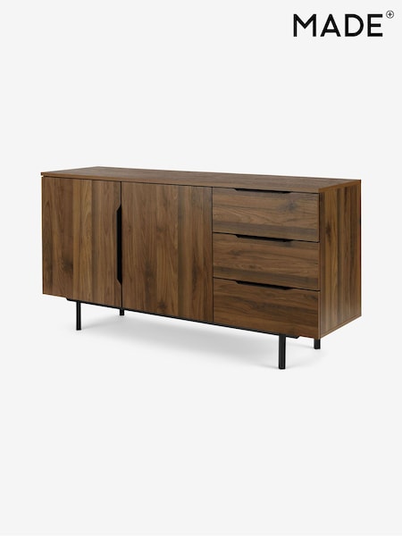 MADE.COM Walnut Effect Damien Large Sideboard (D87324) | £214