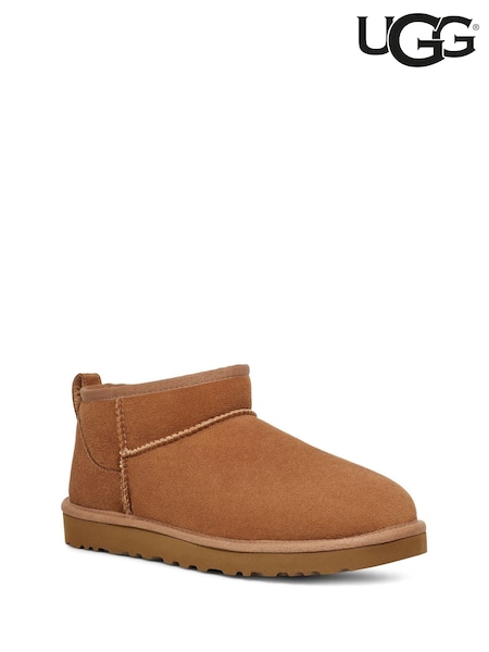 UGG Brown Ultra Mini Classic Boots (D87551) | £145