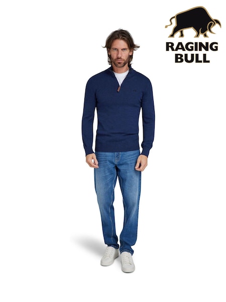 Raging Bull Classic Quarter Zip Sweatshirt (D87692) | £89 - £99