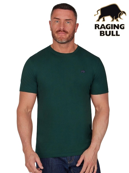 Raging Bull Green Classic T-Shirt (D87711) | £27 - £29