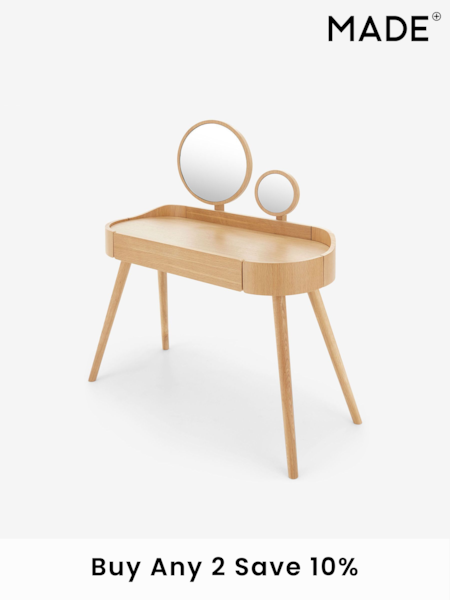 MADE.COM Oak Odie Console Dressing Table (D87781) | £699