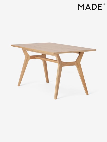 MADE.COM Oak Jenson Compact Rectangular 4 to 6 Seater Dining Table (D87813) | £749