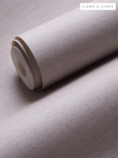Clarke and Clarke Grey Dalton 10.05M Wallpaper (D90363) | £40