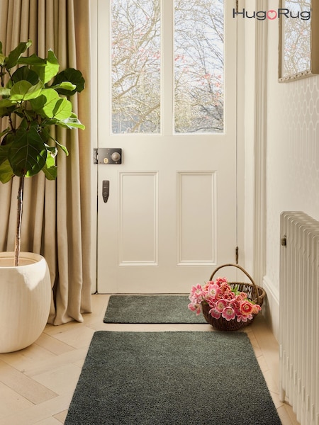 Hug Rug Sage Green Mat (D90470) | £26 - £51