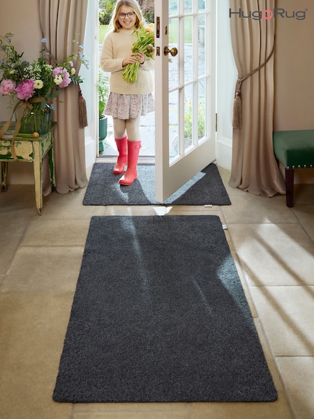 Hug Rug Light Grey Runner (D90481) | £63 - £77
