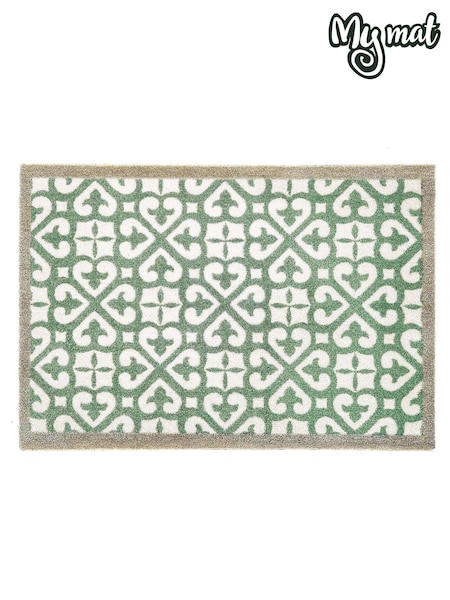 My Mat Green Harlequin Mat (D90495) | £19 - £30