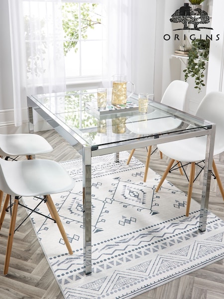 Origins Cream Easy Care Washable Nomad Rug (D90510) | £40 - £115