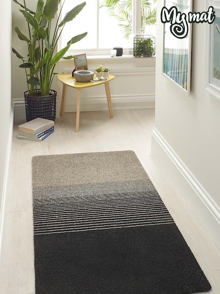 My Mat Black Multi Scraper Runner (D90521) | £55