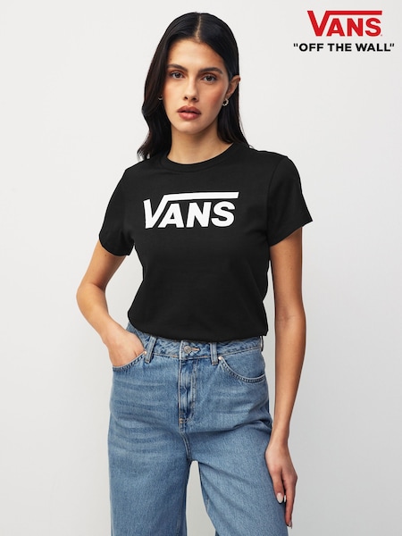 Vans Womens Flying V-Crew 100% Cotton T-Shirt (D92552) | £24