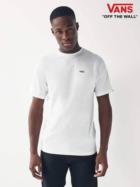 Vans Mens Left Chest Logo 100% Cotton T-Shirt (D93895) | £21
