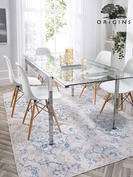 Origins Blue Florence Rug (D94153) | £40 - £115