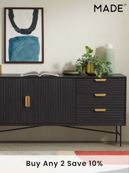 MADE.COM Charcoal Haines Sideboard (D94364) | £899
