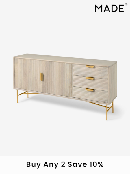 MADE.COM Grey Haines Sideboard (D94367) | £729