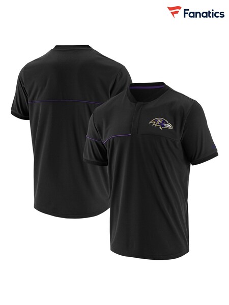 NFL Fanatics Baltimore Ravens Branded Prime Polo T-Shirt (D94966) | £35