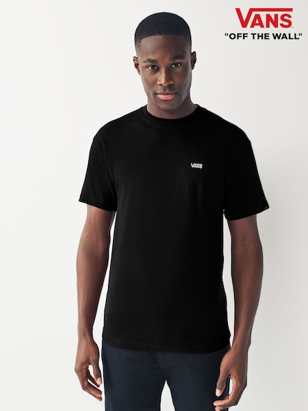 Vans Mens Left Chest Logo 100% Cotton T-Shirt (D95299) | £21