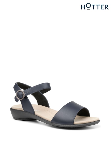Hotter Blue Hotter Tropic Buckle Regular Fit Sandals (D95328) | £79
