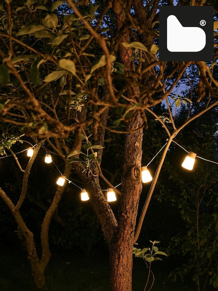 Extreme Lounging Grey Garden Festoon Outdoor Line Lights (D95879) | £50