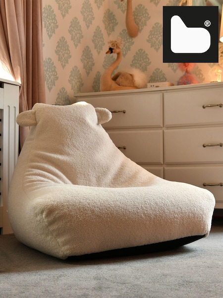 Extreme Lounging Cream Mini Teddy Beanbag (D95882) | £80