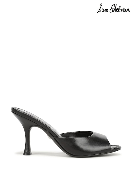 Black - Sam Edelman Jeanie Regular Fit Mules