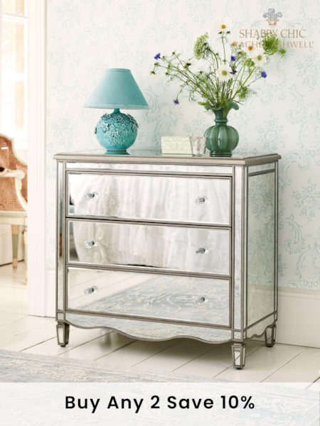 Shabby Chic by Rachel Ashwell® Mirror Amalie Chest of Drawers (D97552) | £469