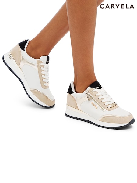 Carvela Janeiro Zip Runner Trainers (E00928) | £99