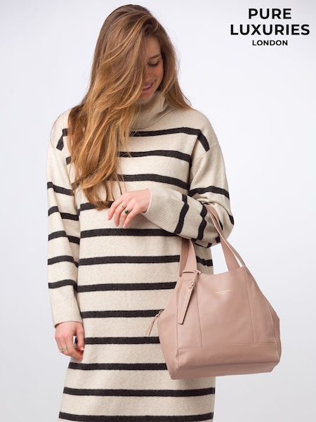 Pure Luxuries London Colette Leather Handbag (E01064) | £59
