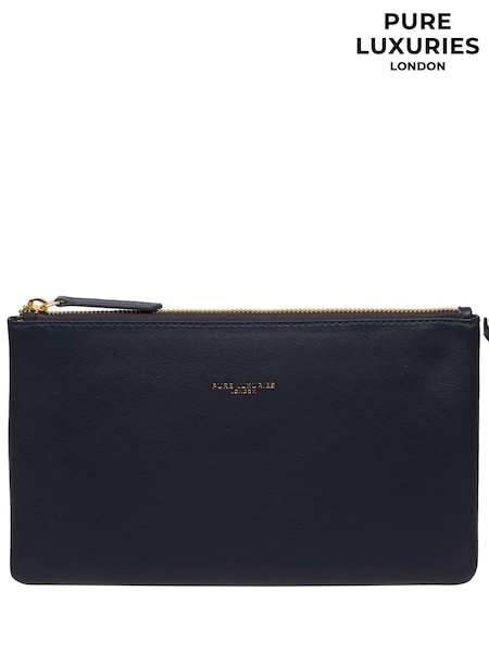 Pure Luxuries London Wilmslow Nappa Leather Clutch Bag (E01105) | £29