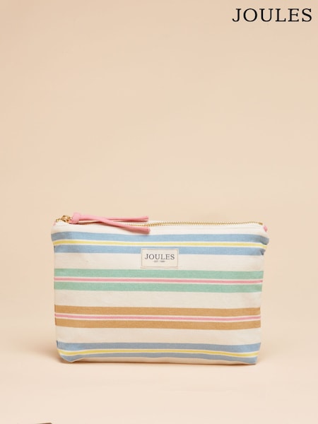 Joules Carrywell Stripe Zip Pouch (E01146) | £18