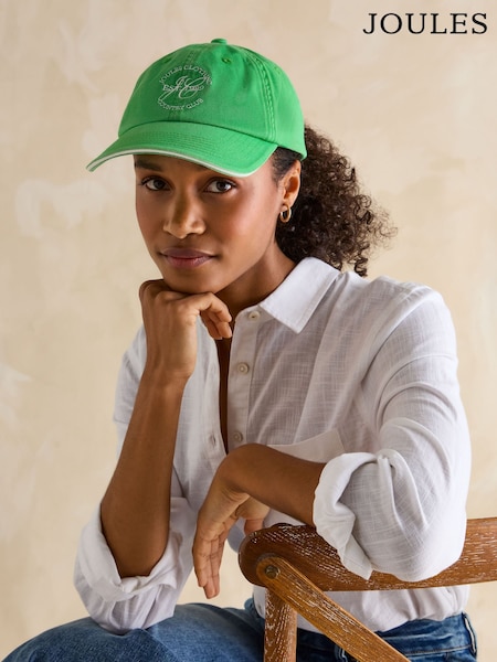 Joules Daley Green Cap (E01220) | £16