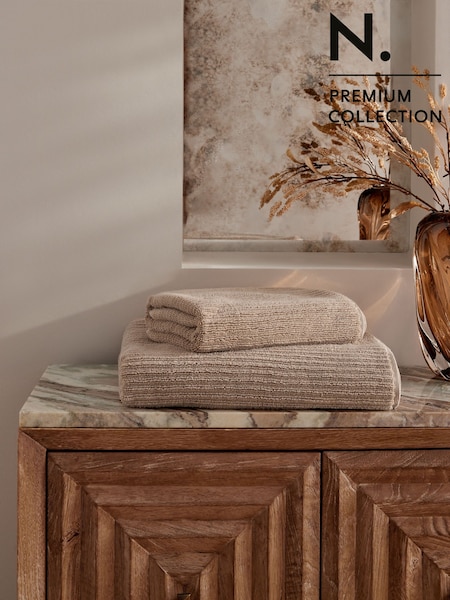 Caramel Brown N. Premium 100% Cotton Towel (E01339) | £12 - £24