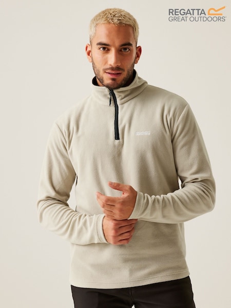 Regatta Natural Mens Thompson Lightweight Half Zip Fleece (E02587) | £18