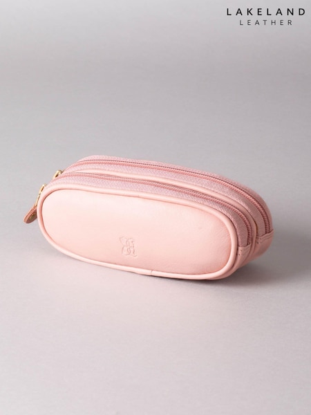 Lakeland Leather Pink Double Glasses Case (E02954) | £20