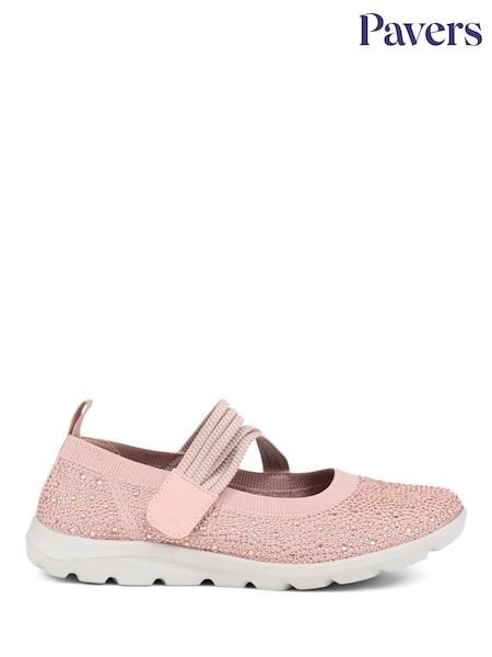 Pavers Pink Pavers Casual Trainer Pumps (E02998) | £38