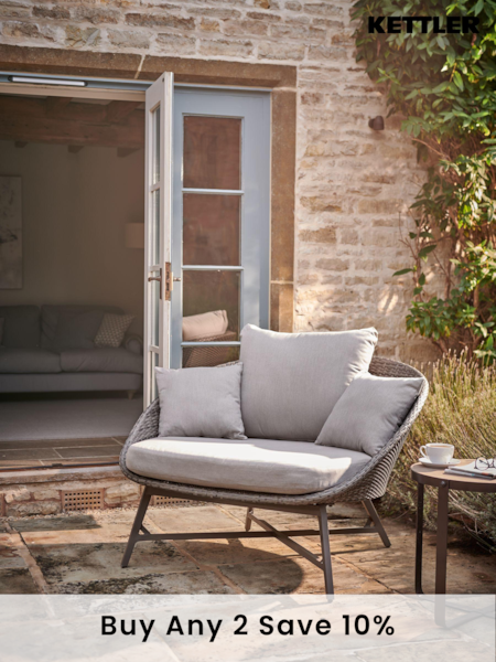 Kettler Grey Lamode Garden Comfort Chair with Cushions (E03185) | £537