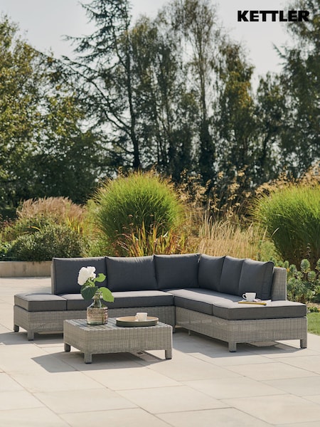 Kettler White Wash Palma Garden Low Lounge Set (E03228) | £1,600