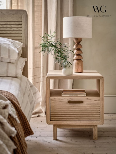Willis & Gambier Harper 1 Drawer Bedside Table