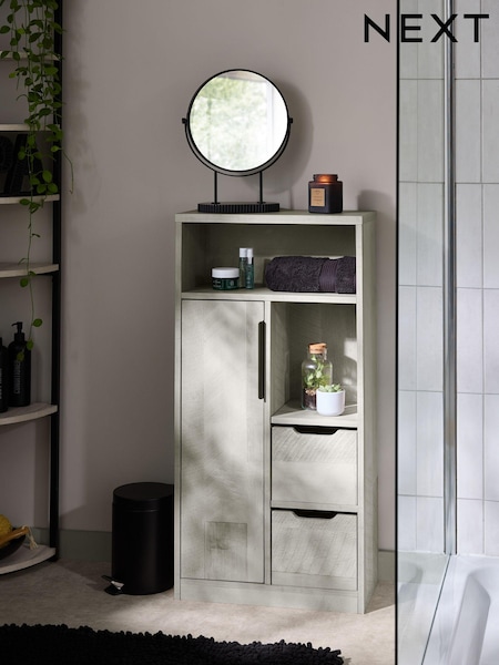 Grey Bronx Storage Console Unit (E04462) | £175