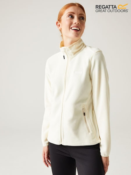 Regatta White Floreo IV Full Zip Fleece (E04884) | £28