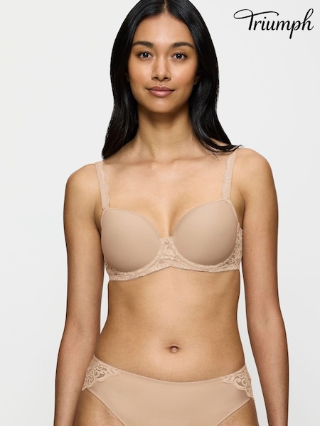 Triumph Amourette Wired and Padded White Bra (E05347) | £46