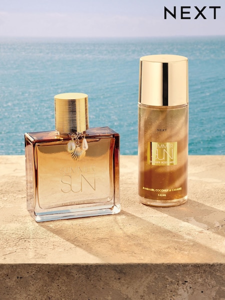 Summer Sun 100ml and 10ml Perfume Gift Set (E06116) | £18
