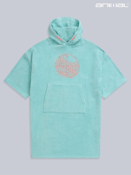 Animal Blue Gill Kids Towelling Changing Poncho (E06516) | £30