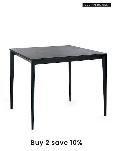 Julian Bowen Slate Grey Miami Square Stone Top Dining Table (E06527) | £280