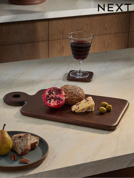 Natural Bronx Rounded Serve Board (E07135) | £18