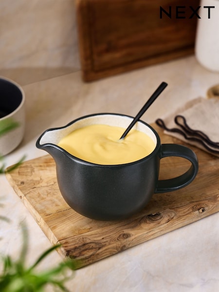 Monochrome Otis Gravy Boat (E07138) | £12