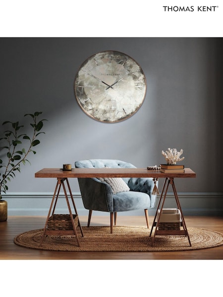 Thomas Kent Clocks Brown 36'' Charleston Grand Wall Clock (E07177) | £185
