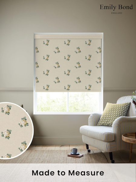 Emily Bond Gold Emily Rose Made to Measure Roller Blind (E08039) | £58