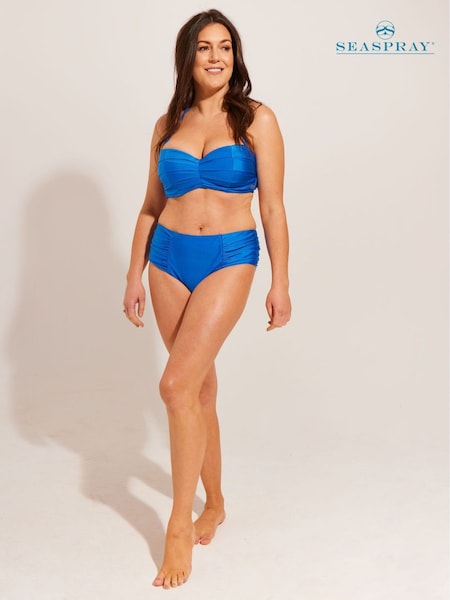 Seaspray Bora Bora Midi Blue Briefs (E08052) | £32