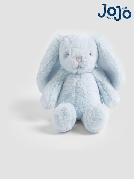 JoJo Maman Bébé Blue Bunny Soft Toy Small (E08121) | £12
