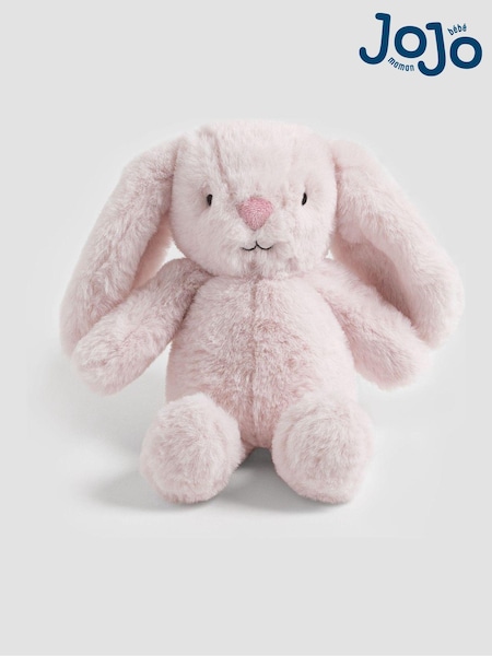 JoJo Maman Bébé Pink Bunny Soft Toy Small (E08127) | £12